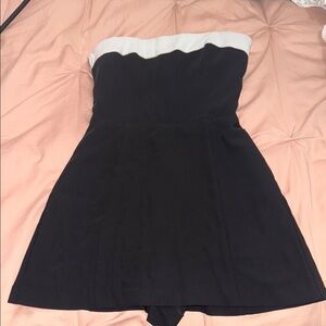 Amanda Uprichard strapless romper